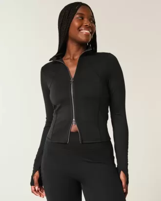 Chaqueta con doble cremallera Gilly Hicks Active Recharge Bow