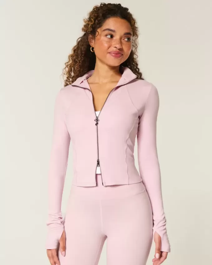Chaqueta con doble cremallera Gilly Hicks Active Recharge Bow Chaqueta con doble cremallera Gilly Hicks Active Recharge Bow