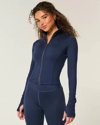 Chaqueta con doble cremallera Gilly Hicks Active Recharge Bow