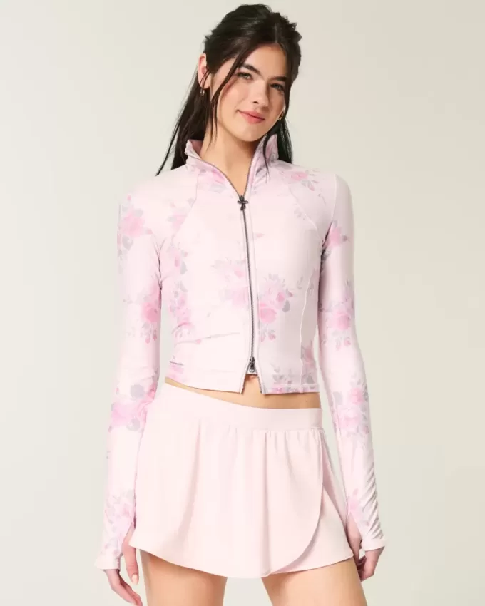 Chaqueta con doble cremallera Gilly Hicks Active Recharge Bow Chaqueta con doble cremallera Gilly Hicks Active Recharge Bow