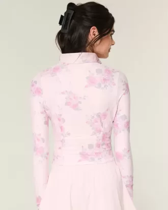 Chaqueta con doble cremallera Gilly Hicks Active Recharge Bow