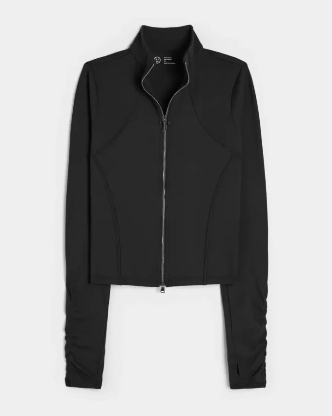 Chaqueta con doble cremallera Gilly Hicks Active Recharge Bow Chaqueta con doble cremallera Gilly Hicks Active Recharge Bow