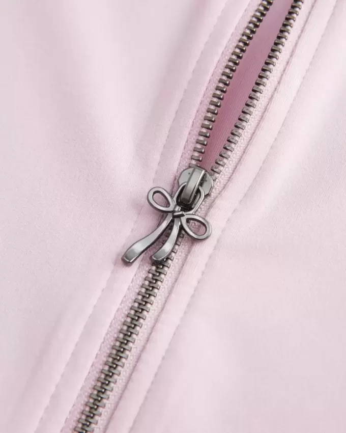 Chaqueta con doble cremallera Gilly Hicks Active Recharge Bow Chaqueta con doble cremallera Gilly Hicks Active Recharge Bow