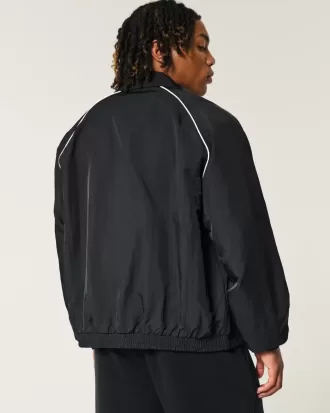 Chaqueta cortavientos con cremallera