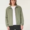 Chaqueta de nailon con cremallera Chaqueta de nailon con cremallera