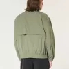 Chaqueta de nailon con cremallera Chaqueta de nailon con cremallera