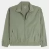 Chaqueta de nailon con cremallera Chaqueta de nailon con cremallera