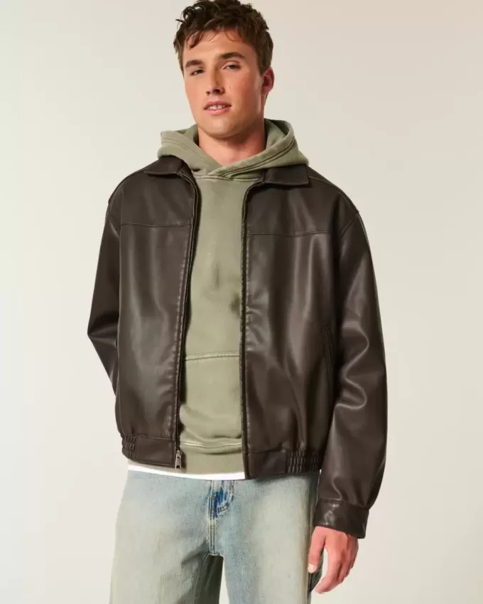 Chaqueta de piel sintética Chaqueta de piel sintética