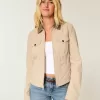 Chaqueta de sarga con cremallera Chaqueta de sarga con cremallera