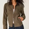 Chaqueta de sarga con cremallera Chaqueta de sarga con cremallera
