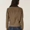 Chaqueta de sarga con cremallera Chaqueta de sarga con cremallera