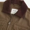 Chaqueta de sarga con cremallera Chaqueta de sarga con cremallera