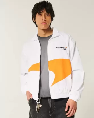 Chaqueta deportiva con gráficos de McLaren