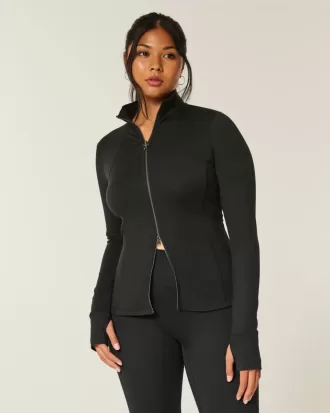 Chaqueta Gilly Hicks Active Recharge Slim & Snatched con cremallera completa