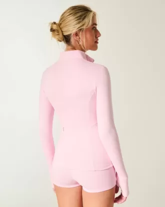 Chaqueta Gilly Hicks Active Recharge Slim & Snatched con cremallera completa