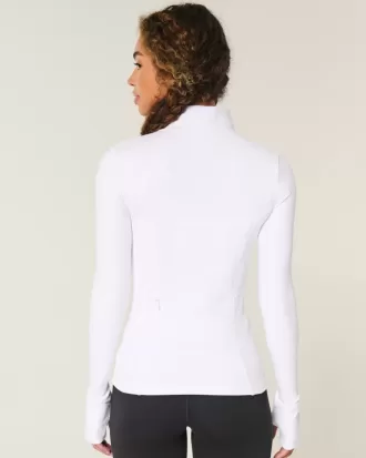 Chaqueta Gilly Hicks Active Recharge Slim & Snatched con cremallera completa