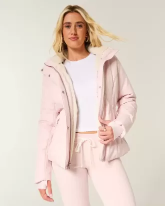 Chaqueta para todo tipo de clima con forro de piel sintética