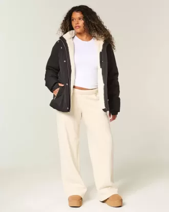 Chaqueta para todo tipo de clima con forro de piel sintética