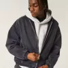 Chaqueta skater vaquera con cremallera Chaqueta skater vaquera con cremallera