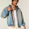 Chaqueta skater vaquera con cremallera Chaqueta skater vaquera con cremallera