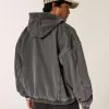 Chaqueta skater vaquera con cremallera Chaqueta skater vaquera con cremallera