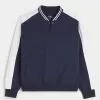 Chaqueta universitaria con solapa