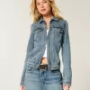 Chaqueta vaquera con cremallera Chaqueta vaquera con cremallera