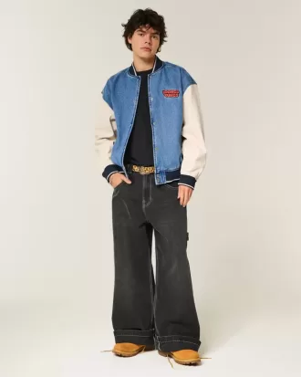 Chaqueta vaquera con estampado de Looney Tunes