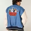 Chaqueta vaquera con estampado de Looney Tunes Chaqueta vaquera con estampado de Looney Tunes