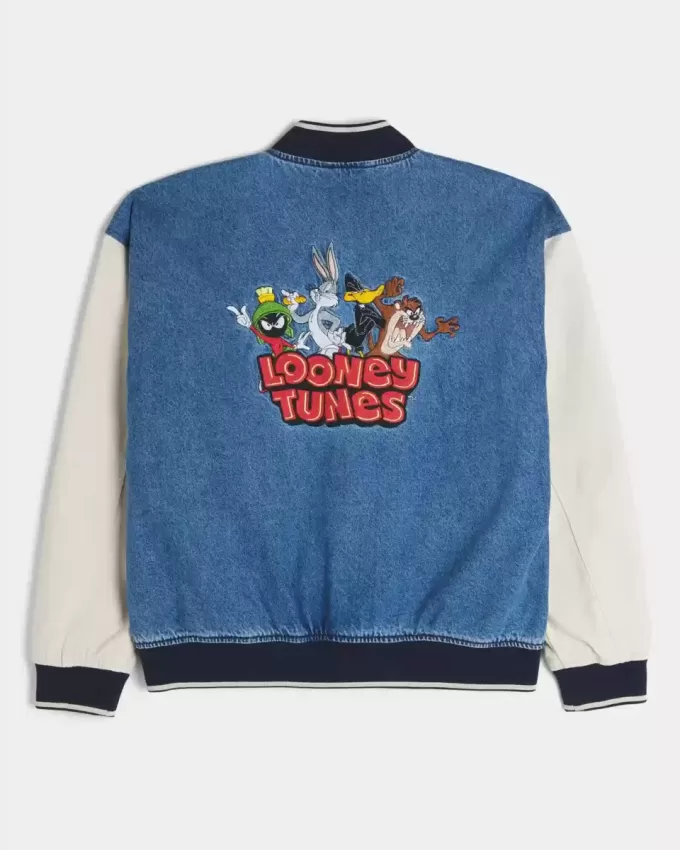 Chaqueta vaquera con estampado de Looney Tunes Chaqueta vaquera con estampado de Looney Tunes