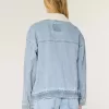Chaqueta vaquera de lavado claro Chaqueta vaquera de lavado claro