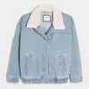 Chaqueta vaquera de lavado claro Chaqueta vaquera de lavado claro