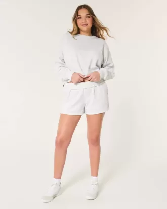 Conjunto de sudadera Easy Crew y pantalones cortos de polar