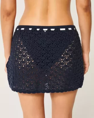 Falda de crochet para cubrirse