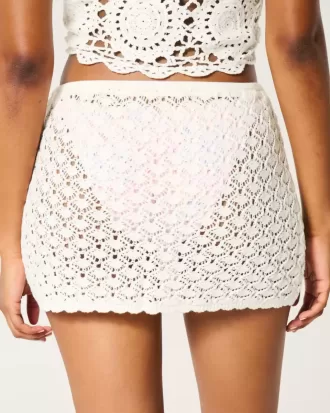 Falda de crochet para cubrirse