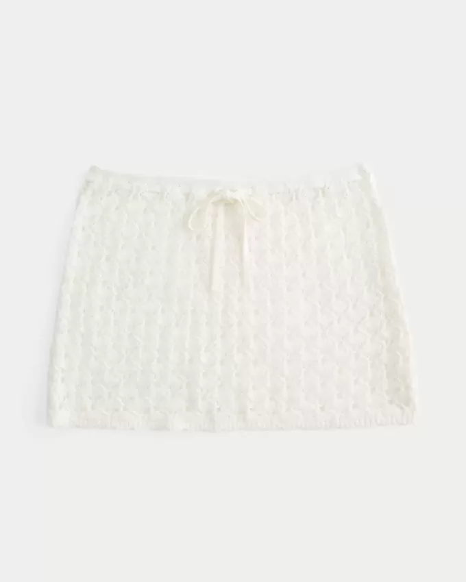 Falda de crochet para cubrirse Falda de crochet para cubrirse