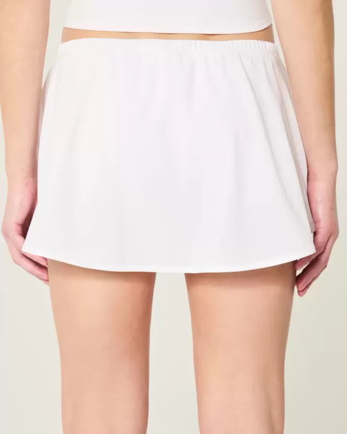 Falda pantalón cruzada de ballet de tiro medio de Gilly Hicks