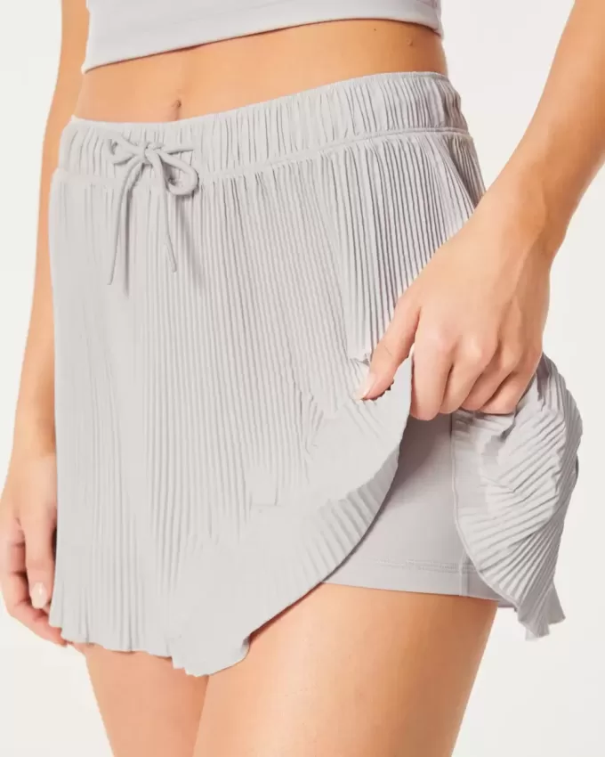 Falda pantalón plisada activa de Gilly Hicks Falda pantalón plisada activa de Gilly Hicks