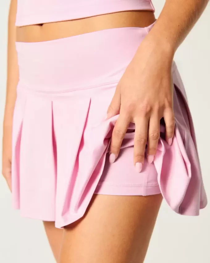 Falda pantalón plisada con cintura baja activa de Gilly Hicks Falda pantalón plisada con cintura baja activa de Gilly Hicks