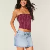 Falda pantalón vaquera de tiro bajo de la clase del 26
