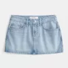Falda pantalón vaquera de tiro bajo de la clase del 26