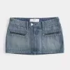 Falda pantalón vaquera micro mini Falda pantalón vaquera micro mini
