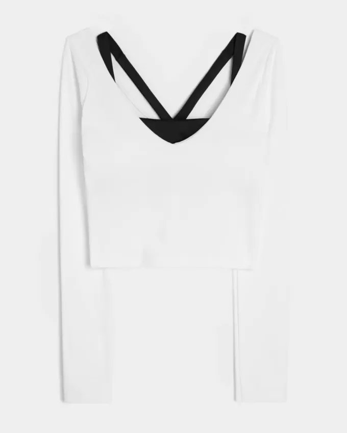 Gilly Hicks Active Boost Top de capas Gilly Hicks Active Boost Top de capas