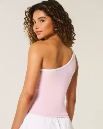 Gilly Hicks Active Recharge – Camiseta de un solo hombro