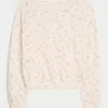 Gilly Hicks Top con hombros descubiertos y diseño de gofre Gilly Hicks Top con hombros descubiertos y diseño de gofre
