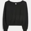 Gilly Hicks Top con hombros descubiertos y diseño de gofre Gilly Hicks Top con hombros descubiertos y diseño de gofre