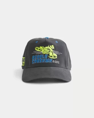 Gorra de béisbol con gráfico de carreras MX de Diablo Creek