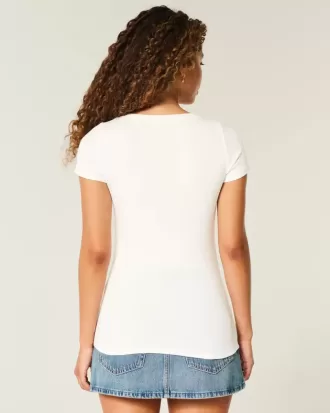 Henley de manga corta
