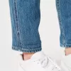 Jeans Mom de tiro ultra alto con lavado oscuro