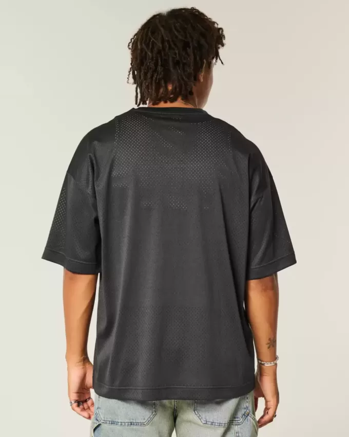 Jersey gráfico con patrón holgado Jersey gráfico con patrón holgado